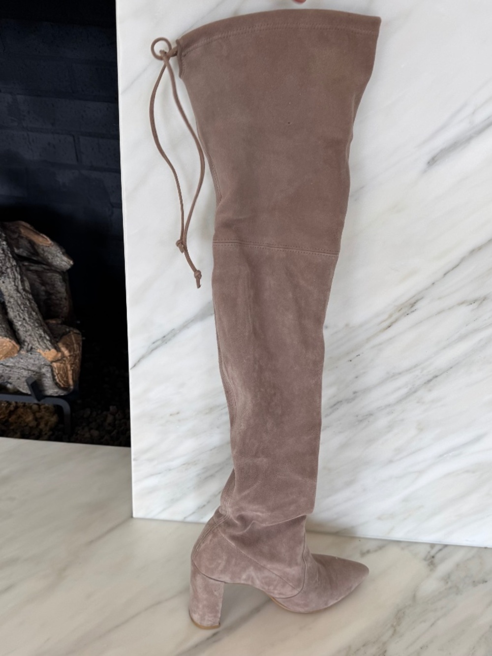 Stuart Weitzman Suede Over-The-Knee Boots